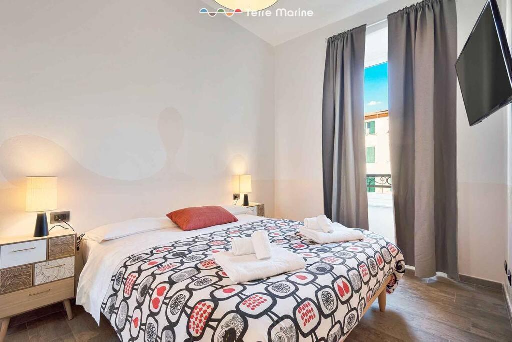 Апартаменты Graffiti House, Terre Marine Специя Экстерьер фото